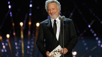 Dustin Hoffman, una divertida y gran estrella en Cannes