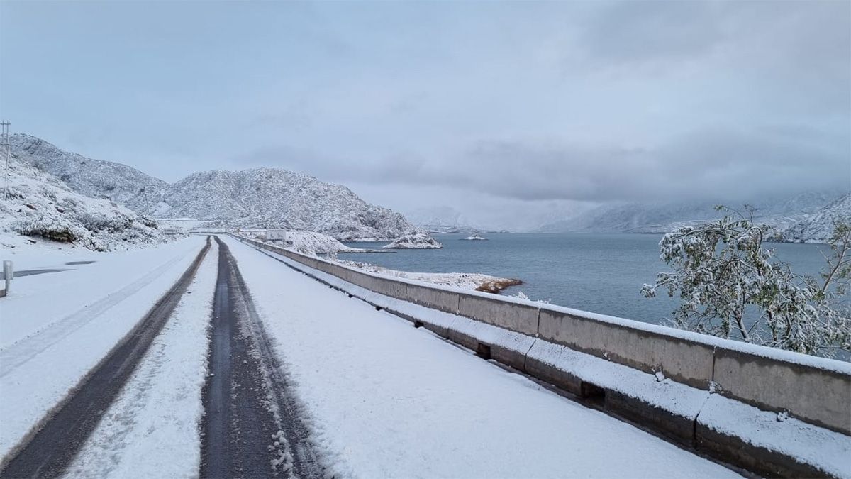 Nieve en Mendoza: cuál es el estado de las rutas