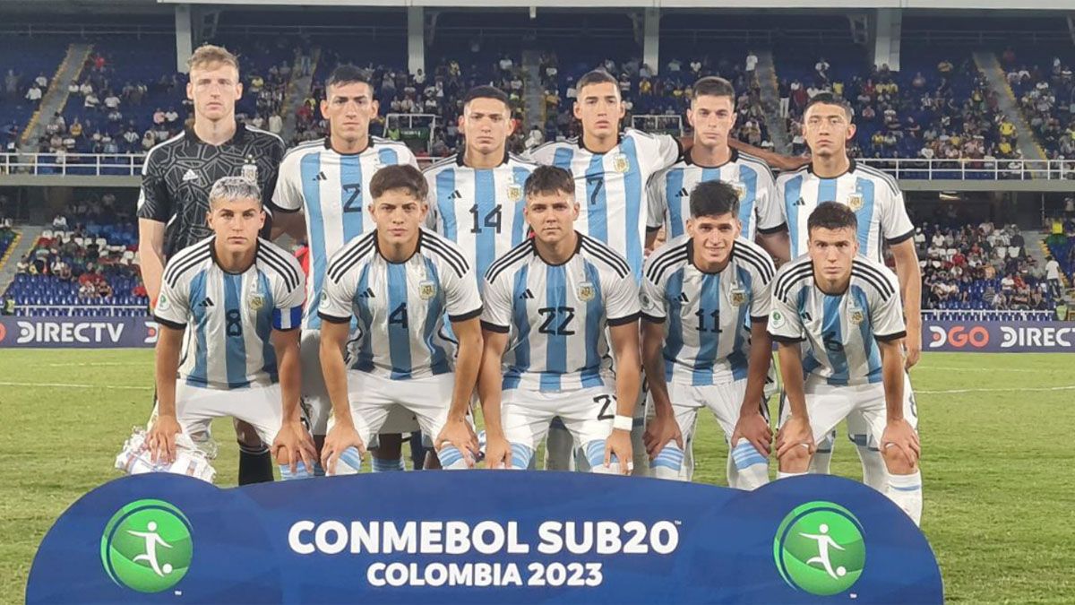 Sudamericano Sub 20: qué necesita Argentina para pasar al hexagonal final