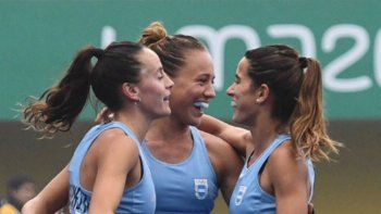 Las Leonas, con un gol de Piti D'Elía, aplastaron a Perú y son semifinalistas