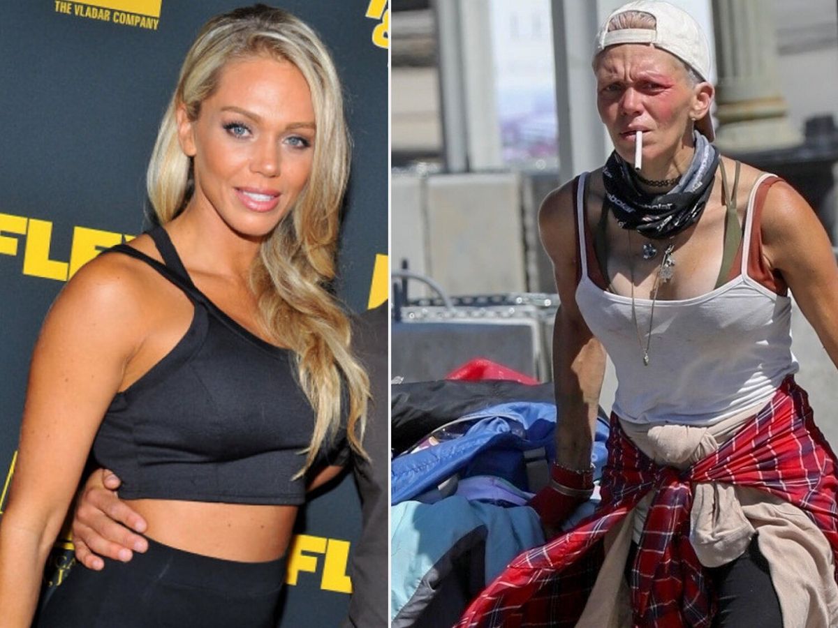 Antes y después de Loni Willison. Antes y después de Loni Willison.