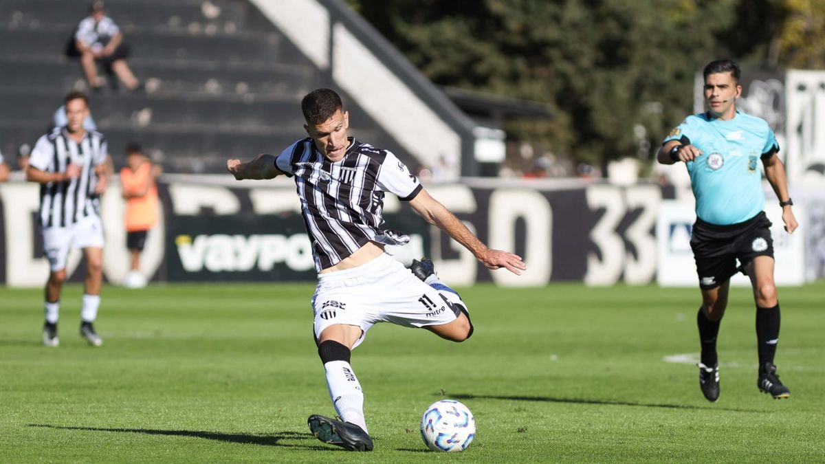 Facundo Lencioni marcó el gol&nbsp; para Gimnasia y Esgrima en la igualdad ante Nueva Chicago.
