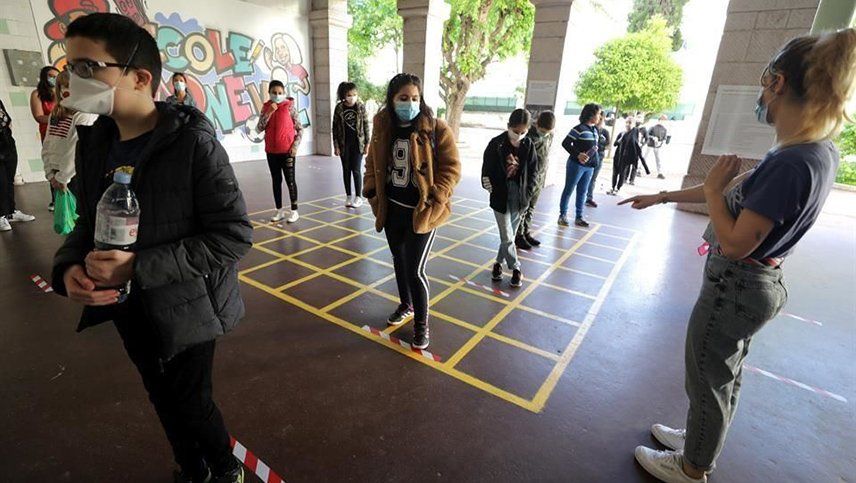 Coronavirus: los estudiantes volvieron a clases tras la cuarentena en Francia