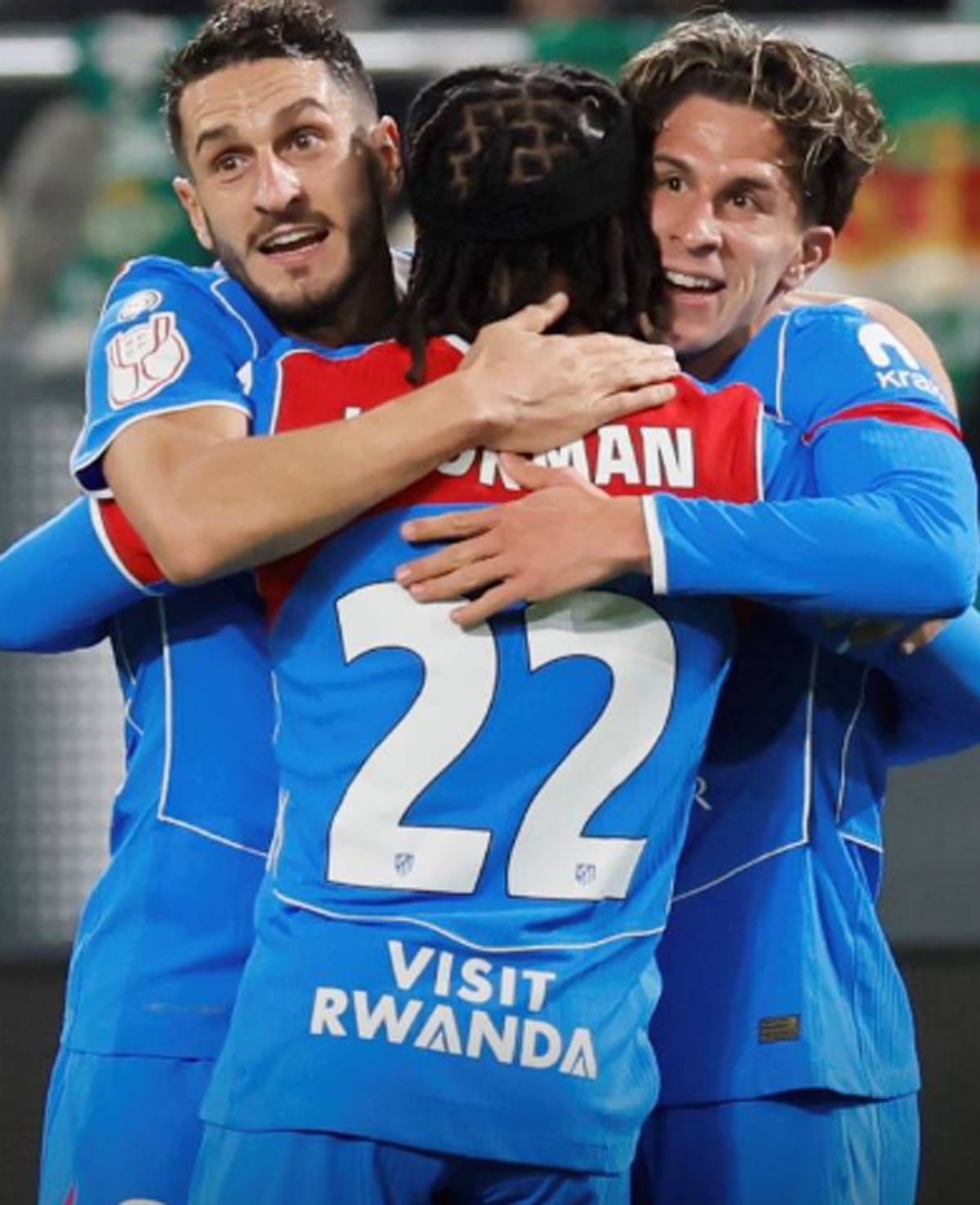 Atlético de Madrid está en semifinales de la Copa del Rey.