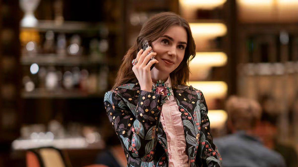 Se estaba filmando la quinta temporada de Emily en París