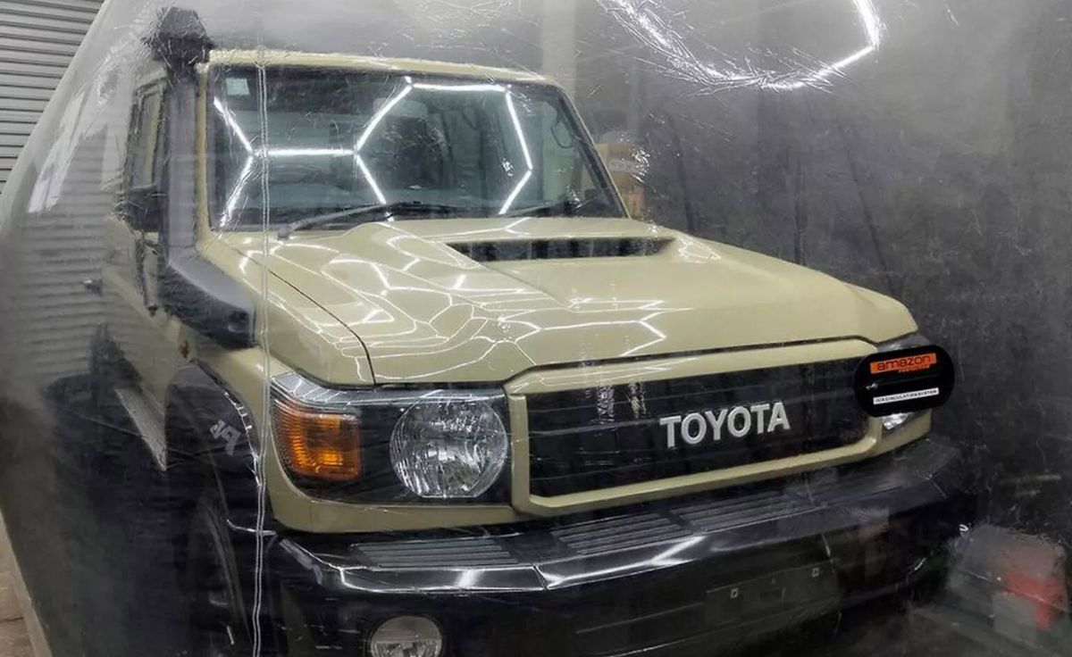 Impecable. Así se ve la Toyota australiana. Impecable. Así se ve la Toyota australiana.