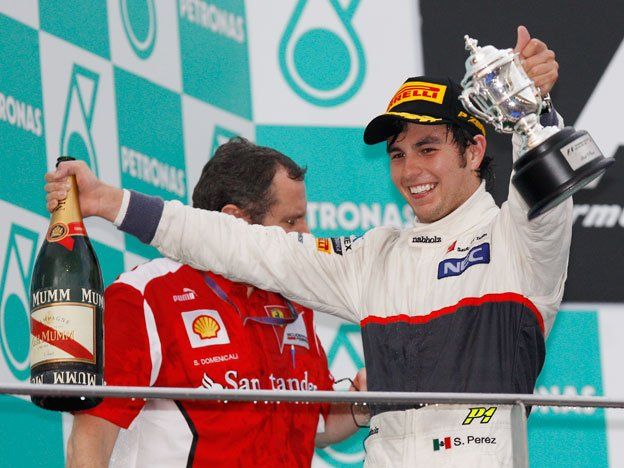 El mexicano Pérez hizo historia tras una buena estrategia de Sauber