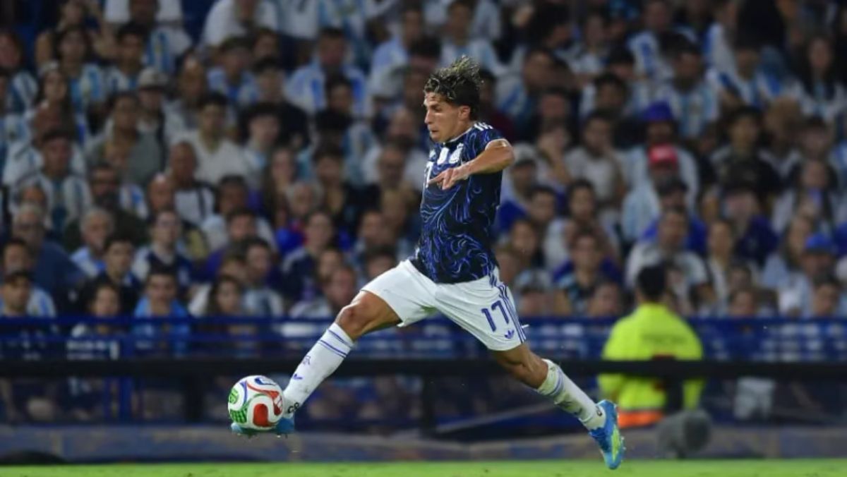 Giuliano Simeone culmin&oacute; en gol una exquisita jugada colectiva y tras la asistencia del Toro Lautaro Mart&iacute;nez.