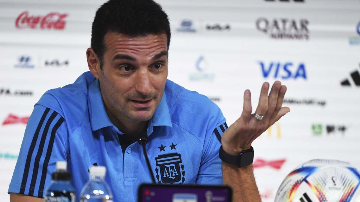 Lionel Scaloni habló de varios temas antes del partido de la Selección Argentina ante Polonia.