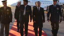 Llegó Evo Morales y se fue derechito al hotel Intercontinental
