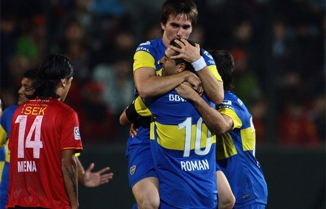 Boca ganó en Chile y está en cuartos de la Copa Libertadores