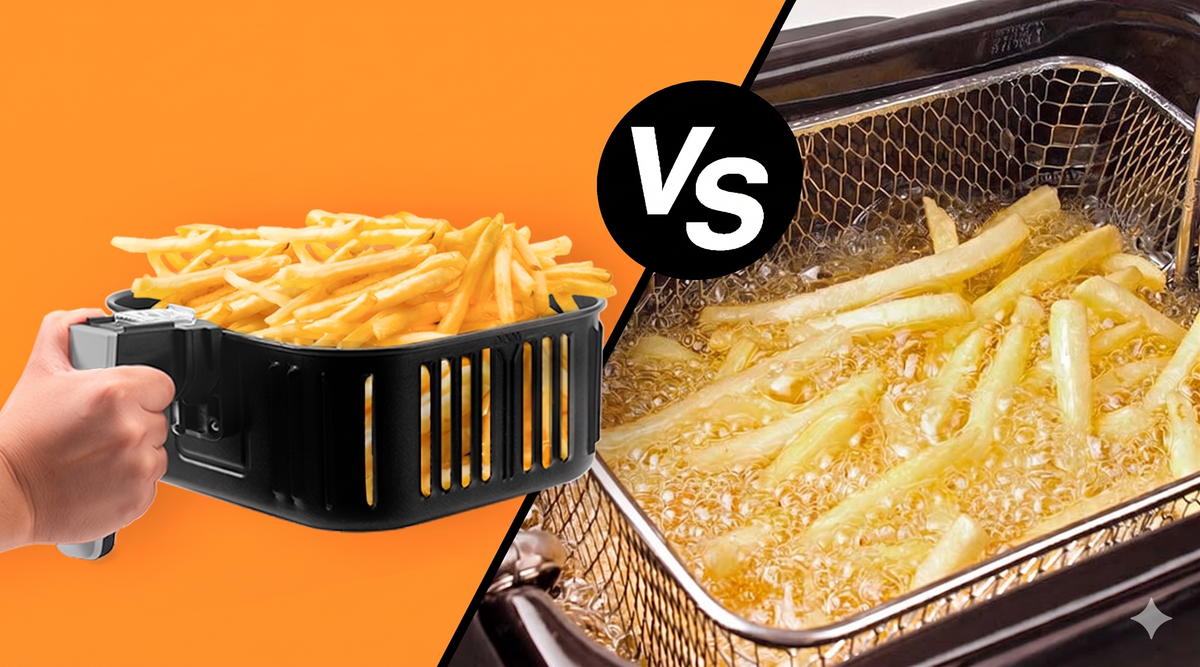 Las papas fritas cocinadas en air fryer, ¿son más saludables?