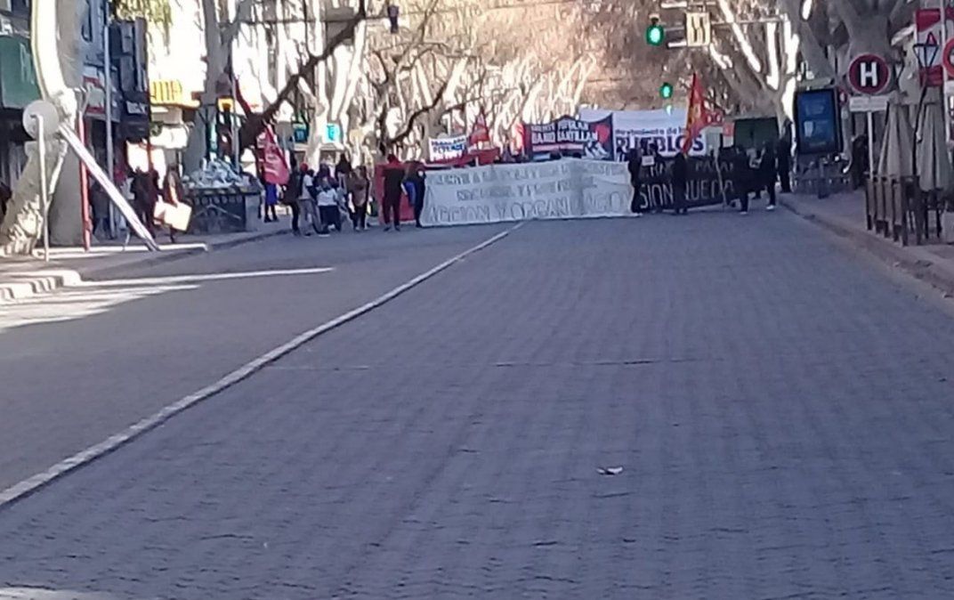 Caso Facundo Casrto. Hubo movilización en el centro.