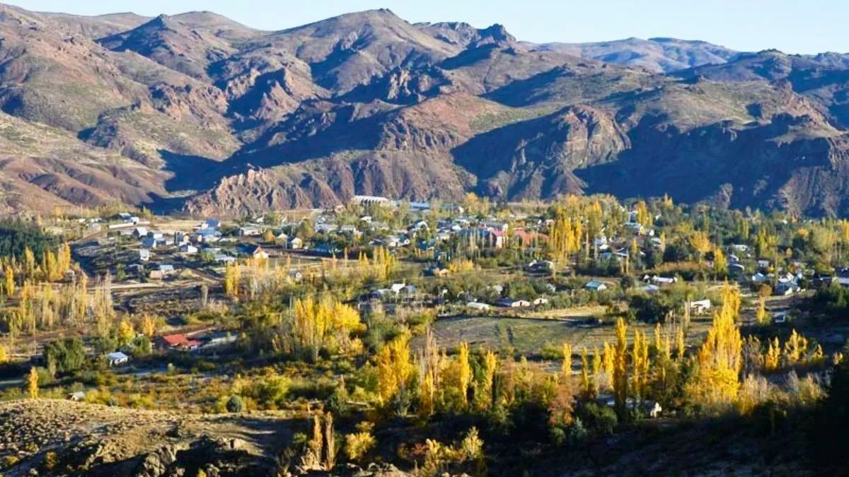 La tranquilidad se respira en este pueblo de Neuquén. La tranquilidad se respira en este pueblo de Neuquén.
