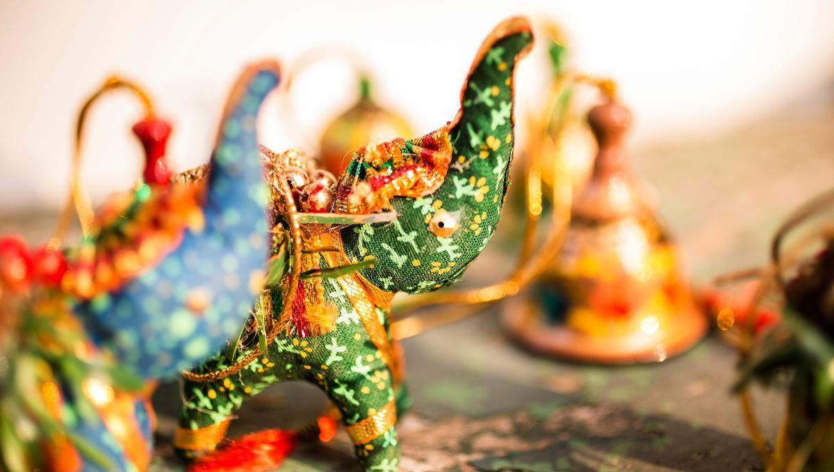 Adorno de elefante. Adorno de elefante. 