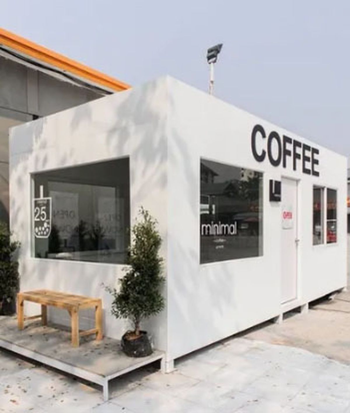 Otro de los modelos de café container modular que se venden en Mercado Libre. Otro de los modelos de café container modular que se venden en Mercado Libre.