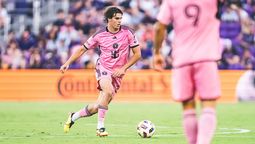 Cremaschi fue titular en el Clásico del Sol.