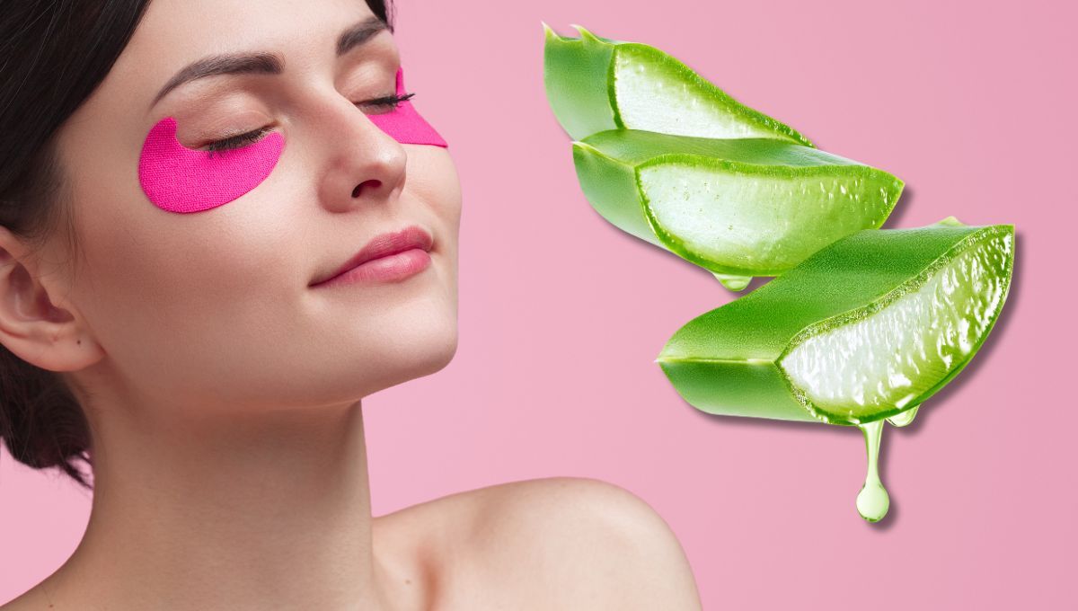 Cómo desinflamar y reducir las ojeras con un gel de aloe vera hecho en casa