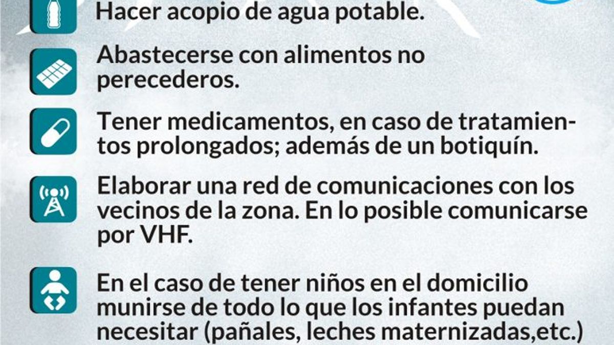 Piden extremar los cuidados ante inminentes nevadas en el llano