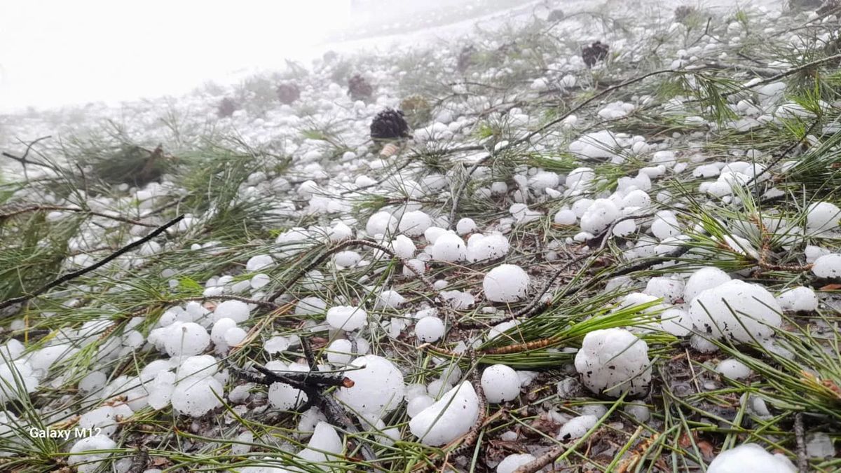 Hay alerta de granizo para el Sur de Mendoza, donde la lucha con aviones aún no arranca. Foto de archivo.