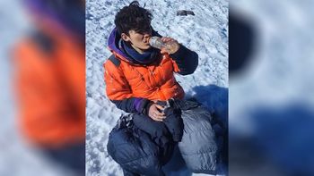 Otro espectacular rescate en el Aconcagua a 5.600 metros de altura le salvó la vida a un andinista japonés