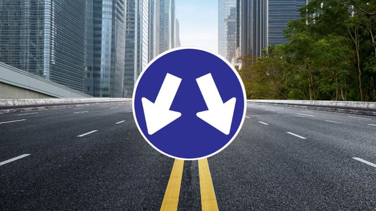 Muchos conductores se preguntan qué significa esta señal de tránsito. Muchos conductores se preguntan qué significa esta señal de tránsito.