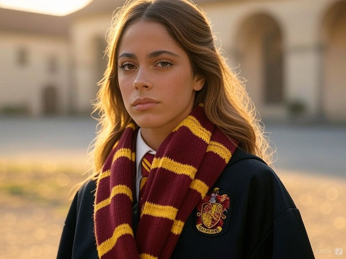 A Tini los colores de Harry Potter le sientan muy bien. A Tini los colores de Harry Potter le sientan muy bien.