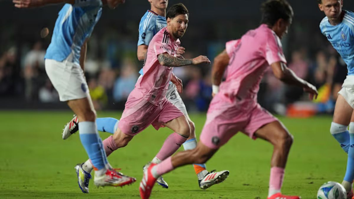 Lionel Messi condujo en cancha al Inter Miami en su debut en la Conferencia Este de la MLS.