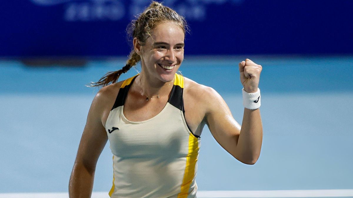 Solana Sierra hizo su debut absoluto en el Masters 1000 de Indian Wells y se quedó con un gran triunfo.