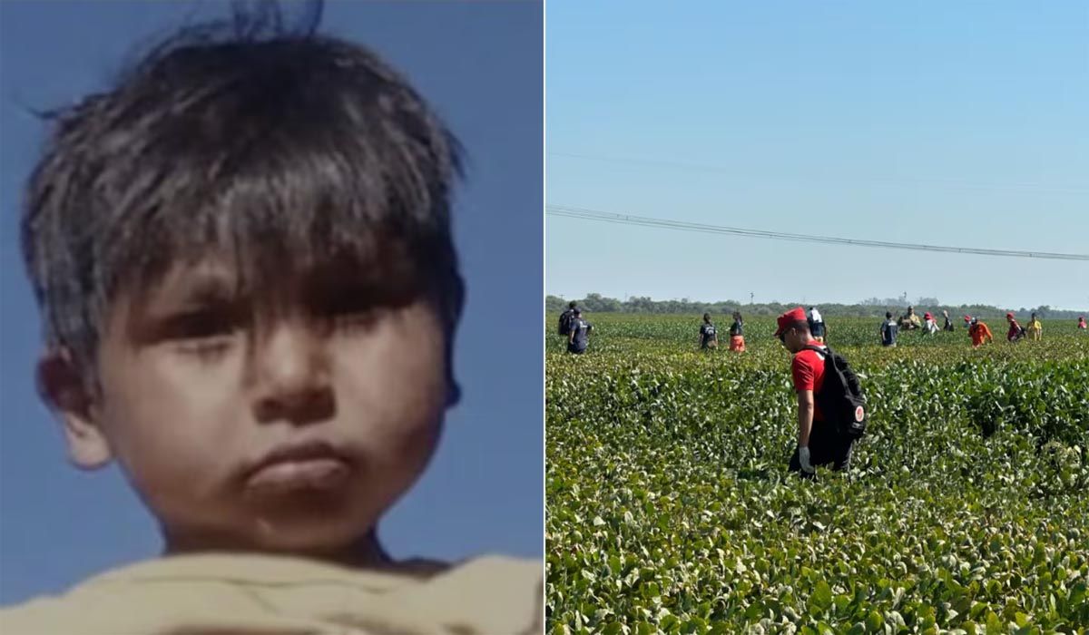 Lian tiene 3 años y desde el sábado en la tarde nada se sabe de él. 