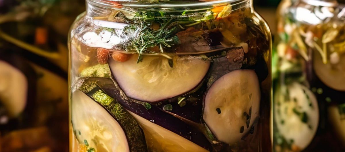 Ricas y económicas. Berenjenas al escabeche, ideales para la mesa navideña y de Año Nuevo. Ricas y económicas. Berenjenas al escabeche, ideales para la mesa navideña y de Año Nuevo.