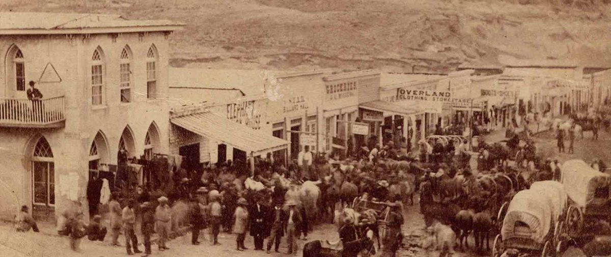 La historia de Virginia City está ligada a la fiebre del oro. La historia de Virginia City está ligada a la fiebre del oro.