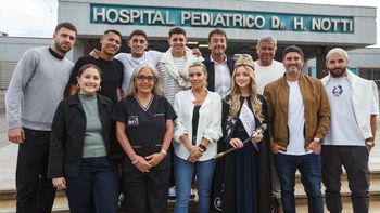 Fundación Grupo América e Independiente Rivadavia llevaron alegría al Notti por cuarto año consecutivo Fundación Grupo América e Independiente Rivadavia llevaron alegría al Notti por cuarto año consecutivo
