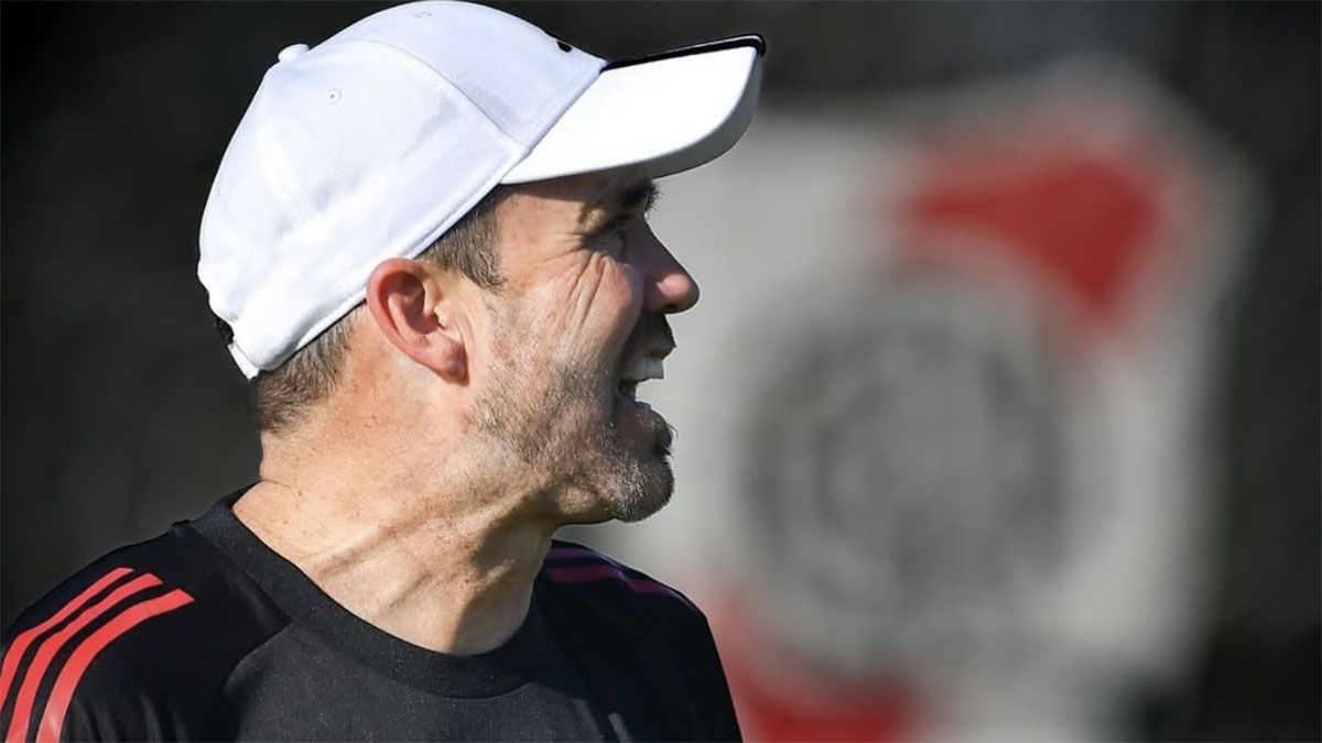 El Chacho Coudet espera&nbsp; ansioso su debut en River.