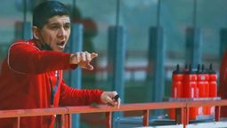 Néstor Perea daba indicaciones en el Breganze de Italia.