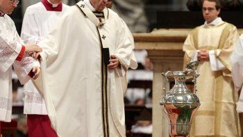 El Papa pidió 