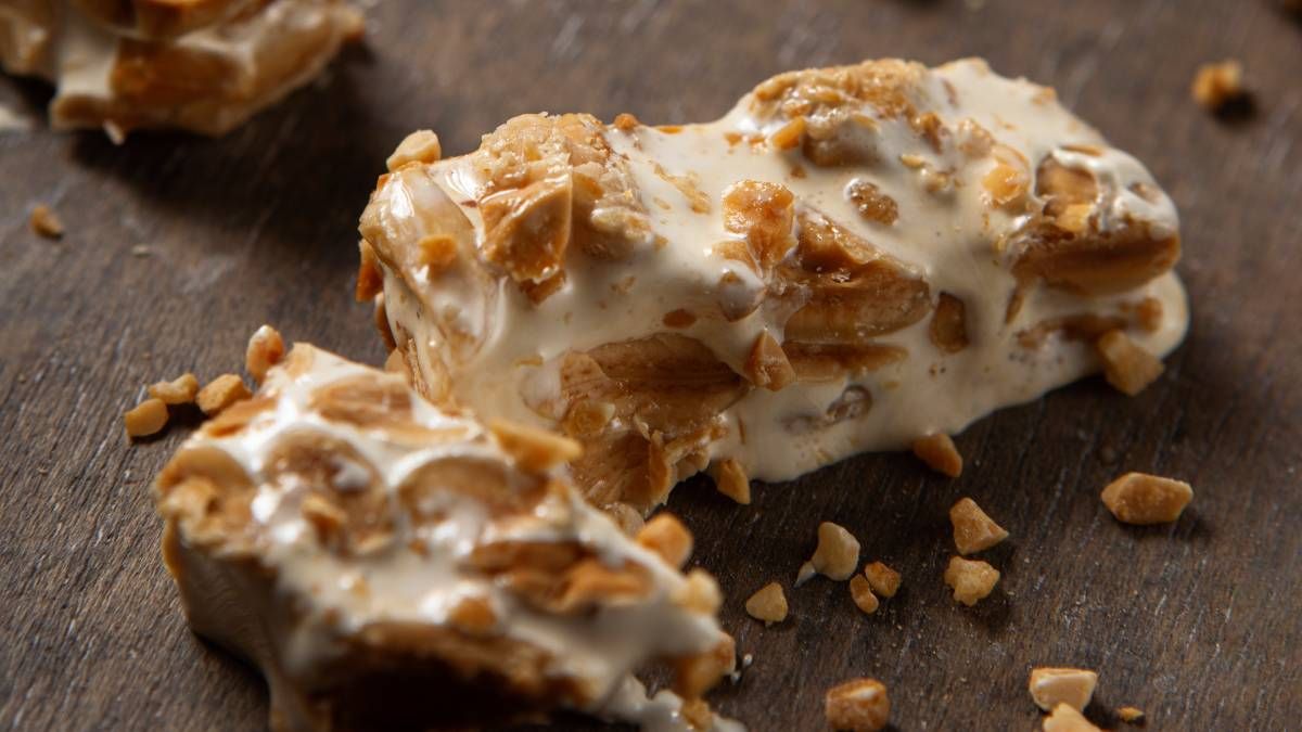 Recetas: Turrón de maní blando. Foto: Freepik.