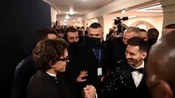 La reacción de Tom Holland al conocer a Messi