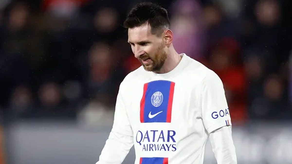 Críticas a Lionel Messi en Francia tras la derrota del PSG