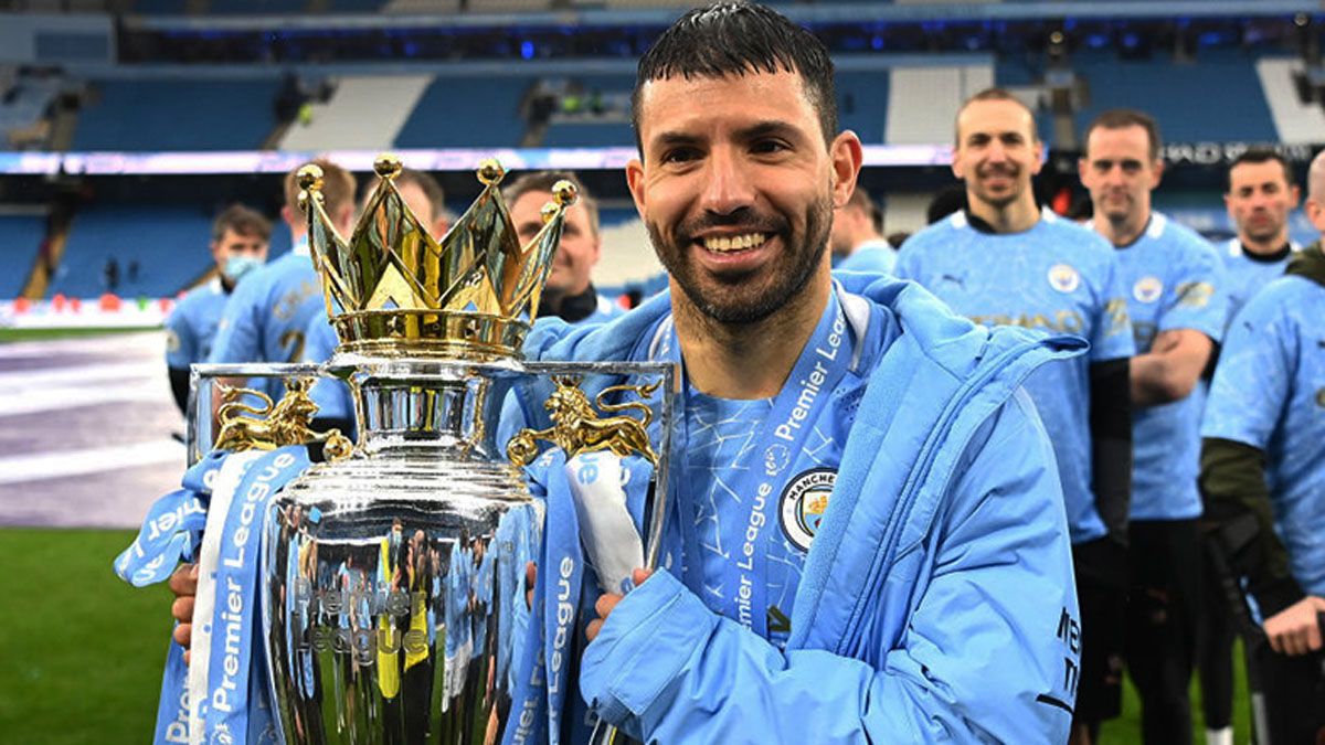 El Kun Agüero se despidió de la Premier League siendo campeón y estará en el Salón de la Fama