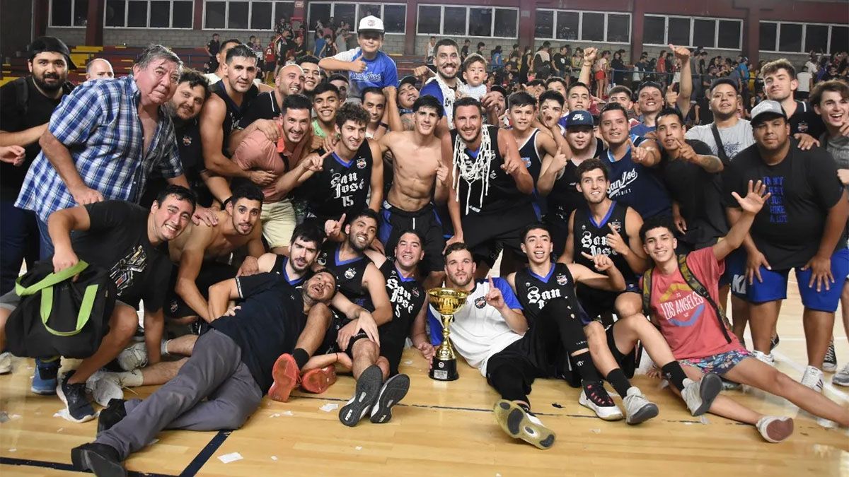 San José es el campeón del básquet de Mendoza en 2021