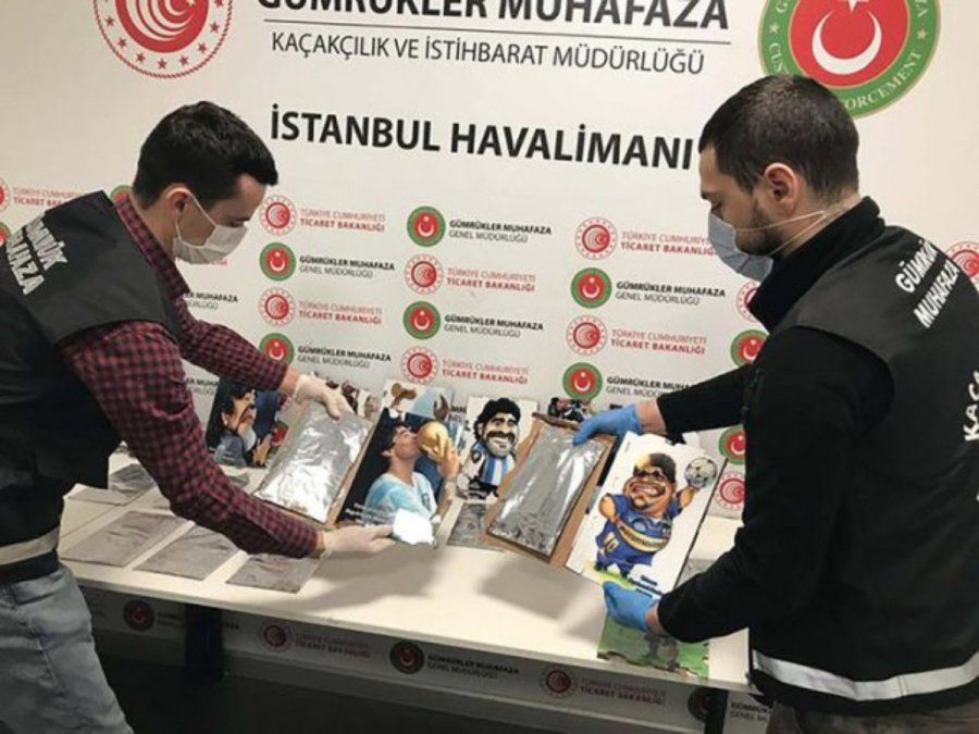 En Operación Maradona encontraron cocaína en imágenes de Diego.