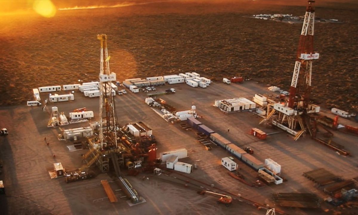 La zona de exploración de la Vaca Muerta de Mendoza.
