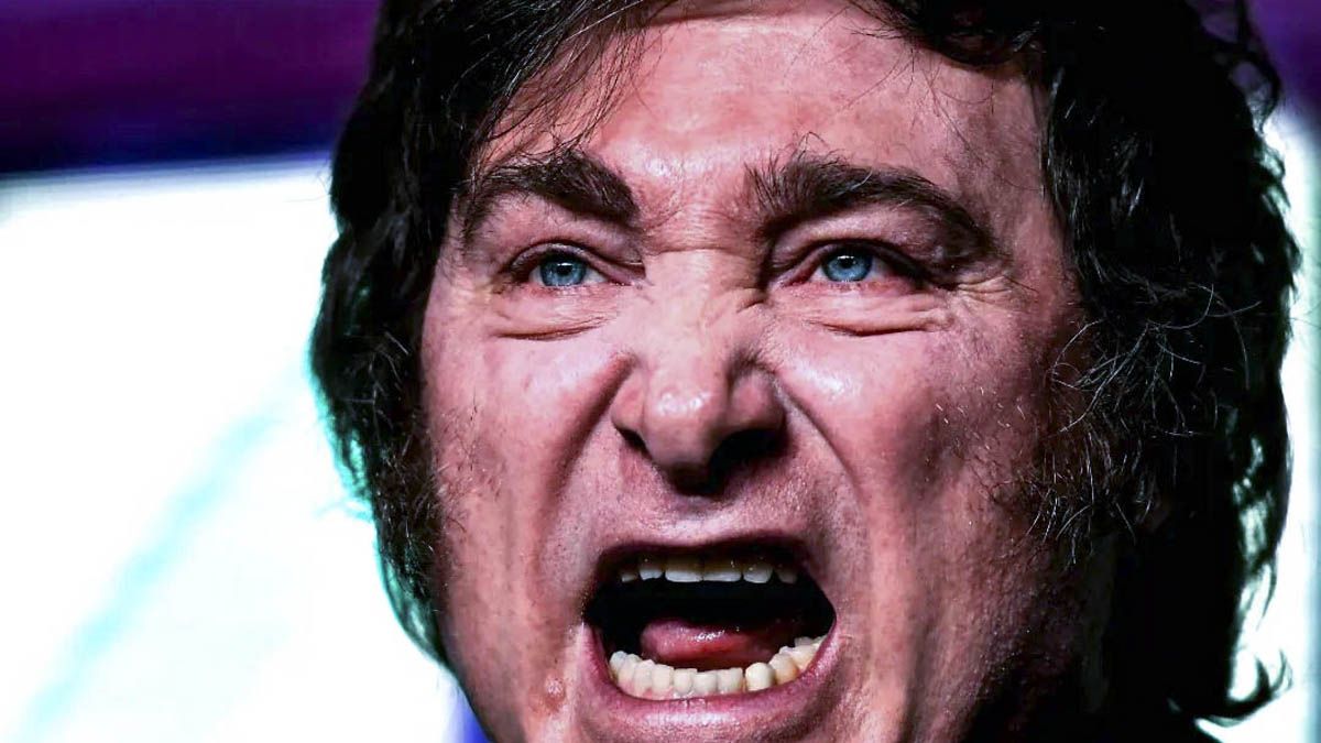 Expresión característica de Javier Milei.