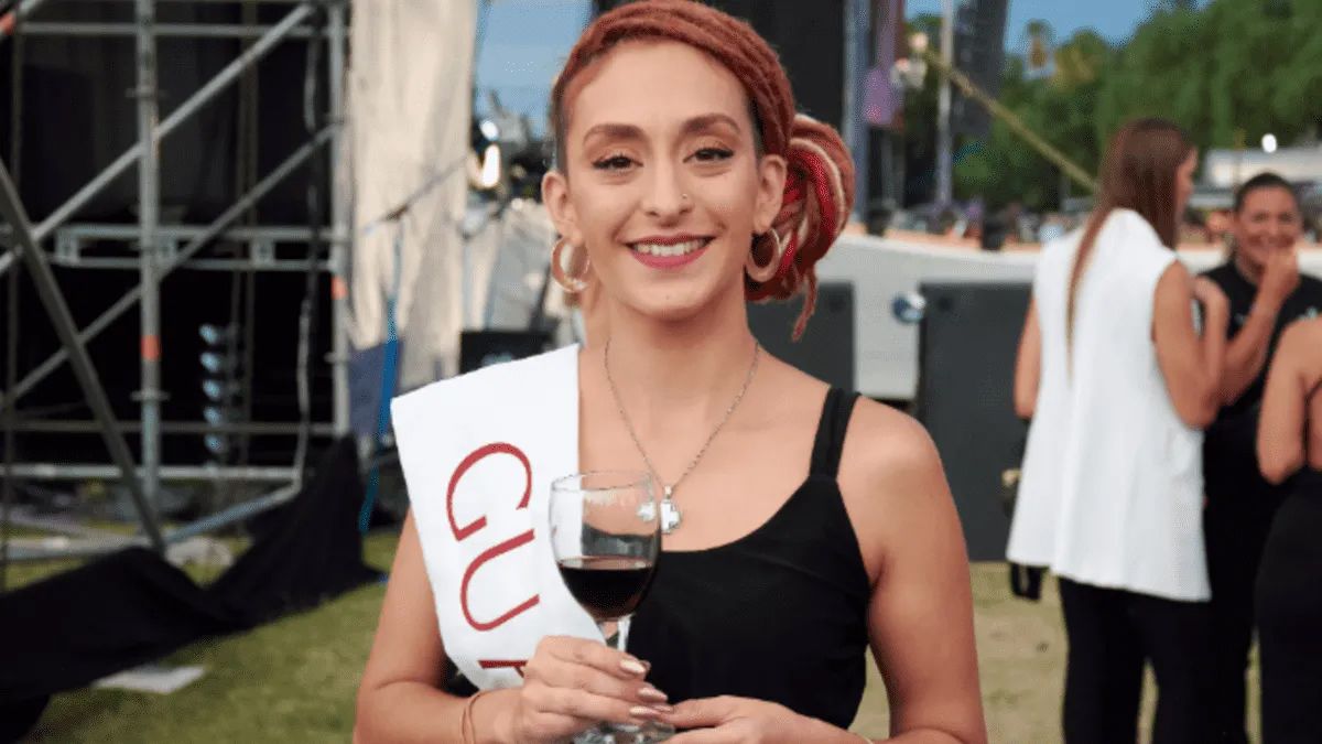 Natalia Mercery, la representante 2023 de la Vendimia de Guaymallén.