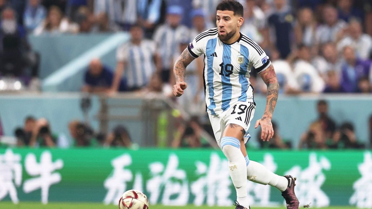 Nicolás Otamendi le quiere dar una alegría a los argentinos en la final del Mundial.
