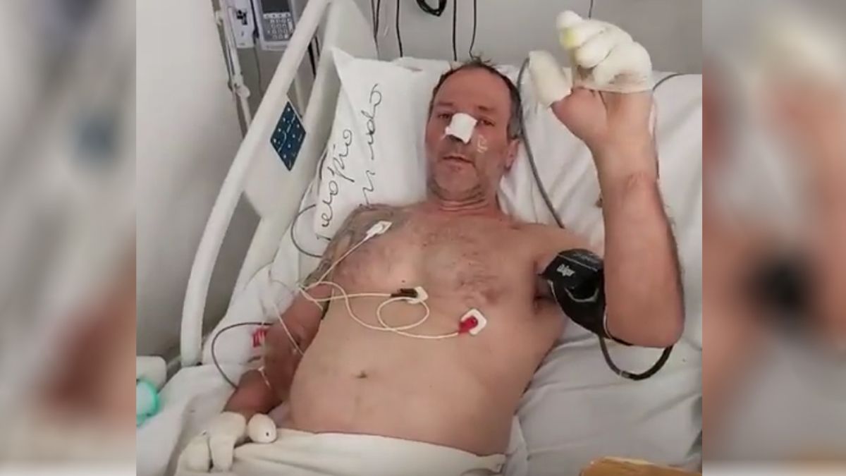 Relato de uno de los andinistas rescatados: sufrió congelamiento en sus manos, pies y nariz