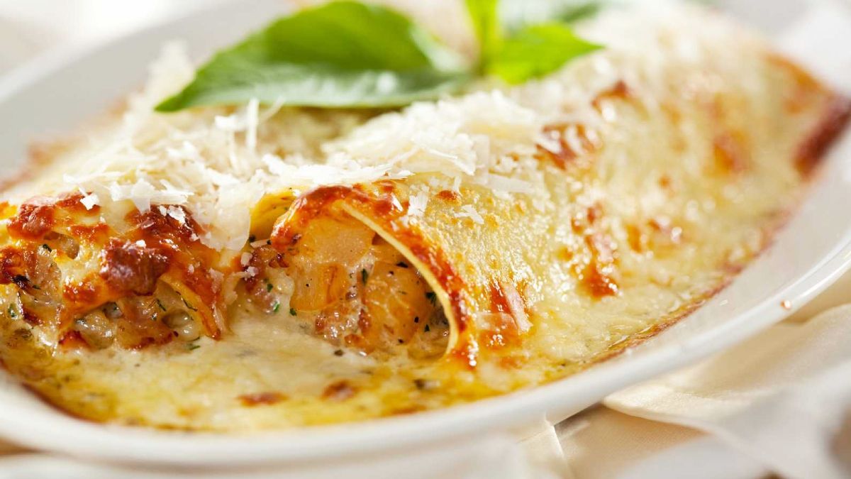 Recetas: panqueques para canelones.