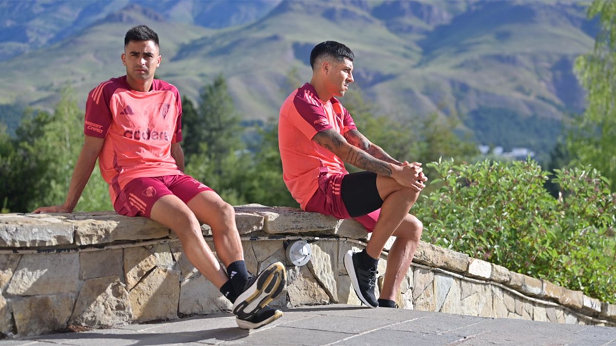 El Pity y Enzo: los mendocinos de River.