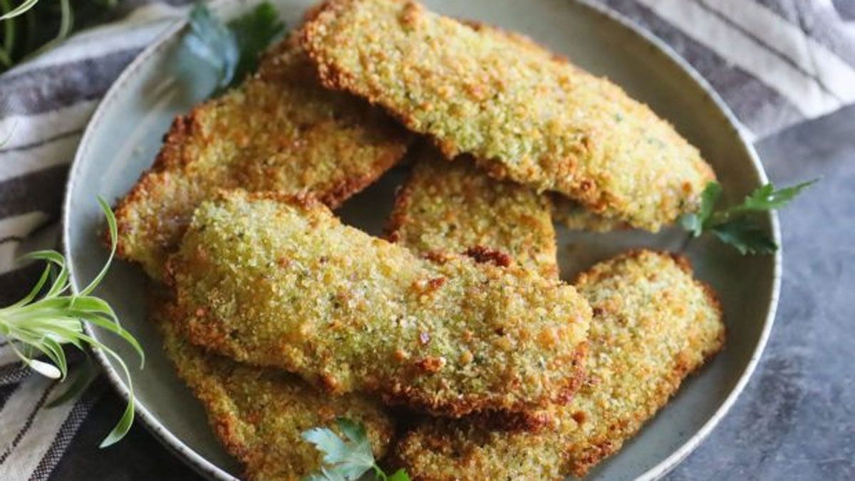 Los bastones de acelga son una receta ideal para incluir una alimentación saludable a cualquier dieta.